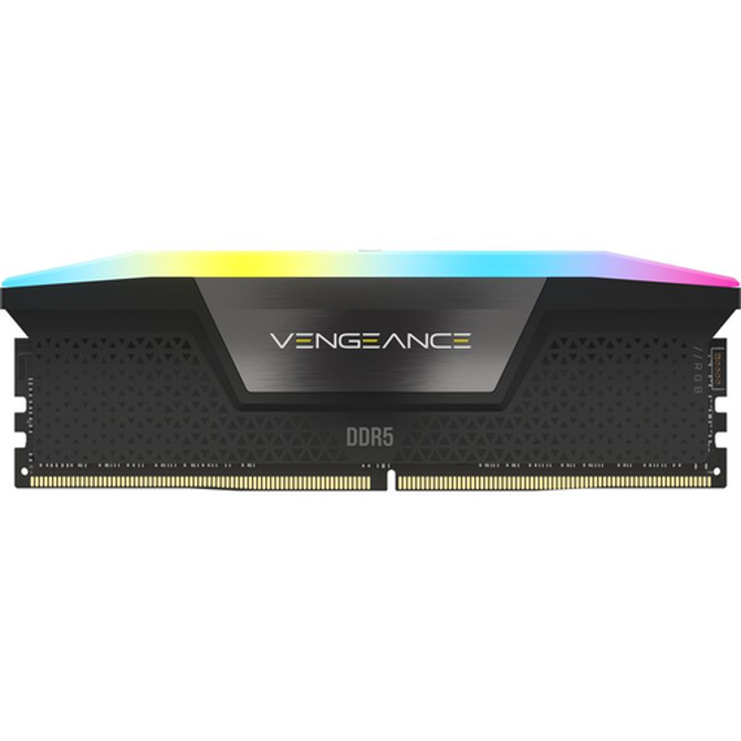 RAM Corsair DIMM 48 GB DDR5-5600 (2x 24 GB) dvojni komplet (črna, CMH48GX5M2B5600C40, Vengeance RGB, INTEL XMP) 2
