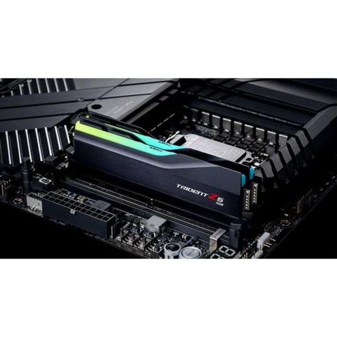 RAM G.Skill DIMM 48 GB DDR5-6000 (2x 24 GB) Dual-Kit (1.35 V. CAS CL, 40, F5-6000J4048F24GX2-TZ5RK, Trident Z5 RGB, INTEL XMP) 2