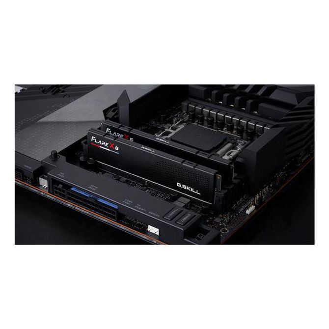 RAM G.Skill DIMM 64 GB DDR5-6000 (2x 32 GB) dvojni komplet (črna, F5-6000J2836G32GX2-FX5, Flare X5, AMD EXPO) 2