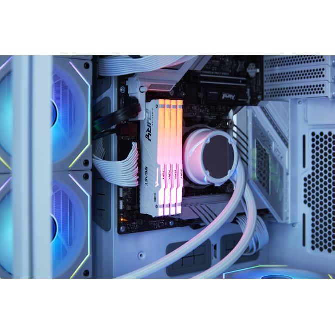 RAM Kingston DIMM 32 GB DDR5-6000 (2x 16 GB) Dual-Kit (KF560C30BWEAK2-32, FURY Beast RGB, INTEL XMP, AMD EXPO) 2