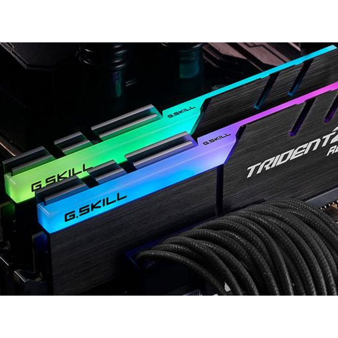RAM DDR4 32GB Kit (2x 16GB) PC4-25600 3200MT/s CL16 1.35V, G.SKILL Trident Z RGB 4