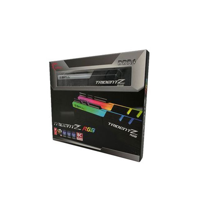 RAM DDR4 32GB Kit (2x 16GB) PC4-25600 3200MT/s CL16 1.35V, G.SKILL Trident Z RGB 6