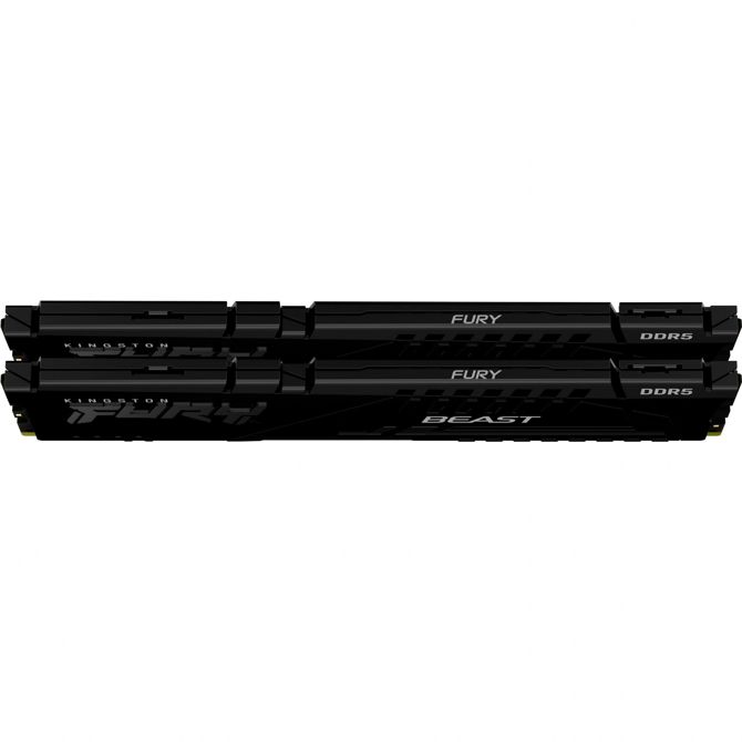 RAM Kingston DIMM 32 GB DDR5-6000 (2x 16 GB) Dual-Kit (¸,35 V; CAS CL 36, KF560C36BBE2K2-32, FURY Beast Black, INTEL XMP, AMD EXPO) 2