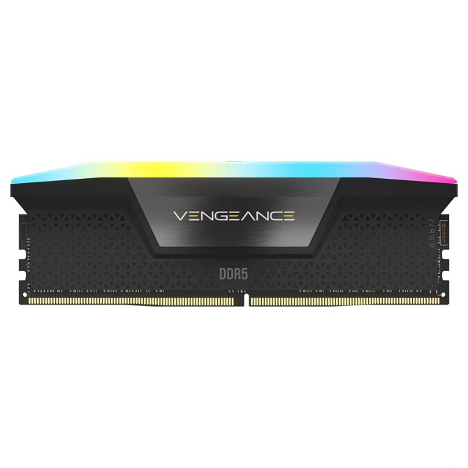 RAM za računalnike Corsair Vengeance RGB 16 GB (2x8 GB) DDR5-5200, DIMM, INTEL XMP 3.0, RGB osvetlitev 4