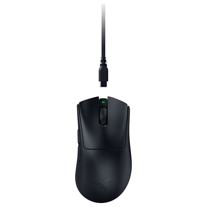 Miška Razer DeathAdder V4 Pro črna, 45000 DPI, optična, žična in brezžična, 6 programabilnih tipk, do 150 h delovanja 2