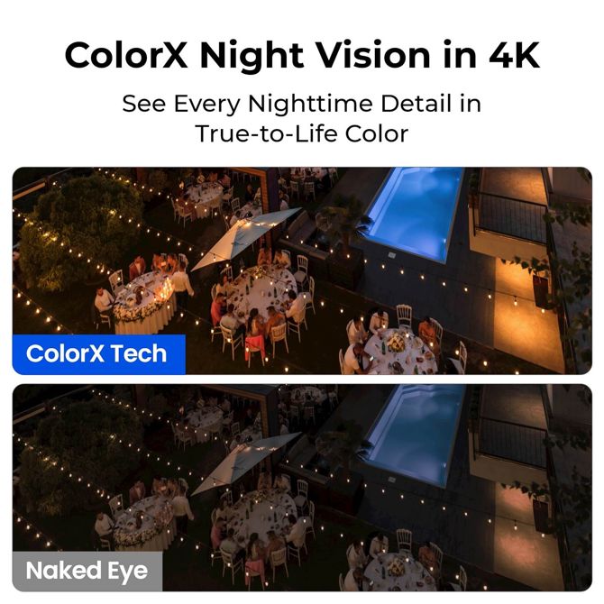 Reolink Ip Kamera Altas serija B660 Nočni barvni vid 4K ColorX, 360° samodejno sledenje, WI-FI 6 BWPT4K07W 3