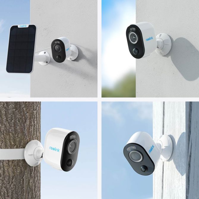 Reolink IP Kamera Argus serija B330 5MP, Zunanja, Baterijska, Barvni nočni vid +Solarni Panel BWC2K02SP 3