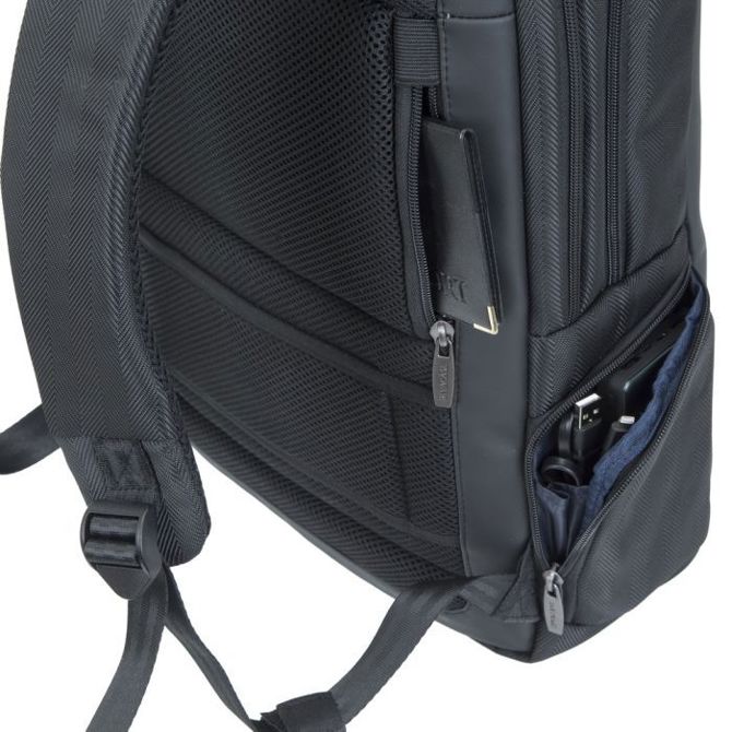 RivaCase črn nahrbtnik za prenosnik 15.6 8165 black 5