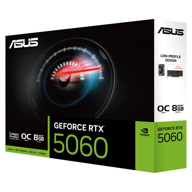RTX 5060 OC 8GB ASUS LP BRK GDDR7 2xHDMI 1xDP 3