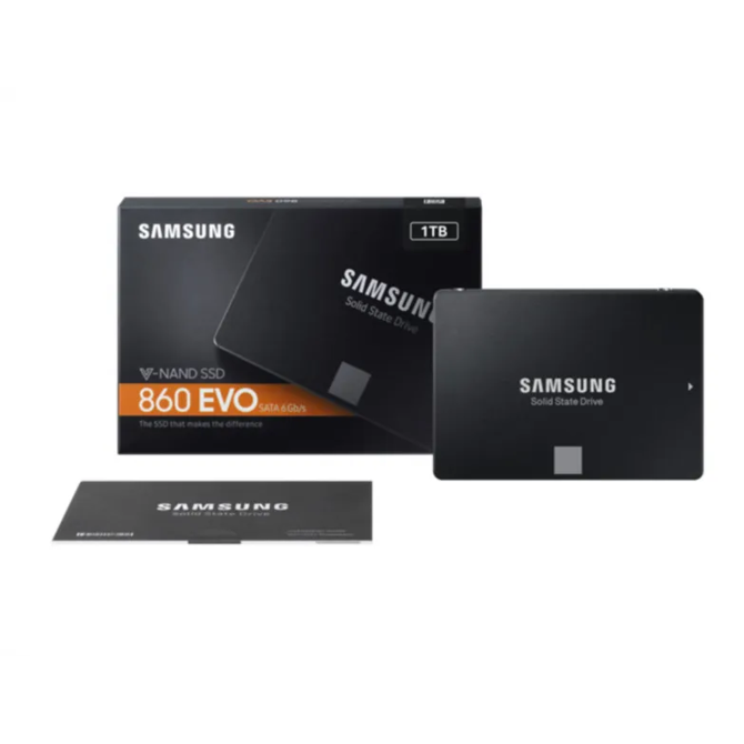 Samsung 1TB 860 EVO SSD SATA3 2.5 disk - MZ-76E1T0B/EU 5