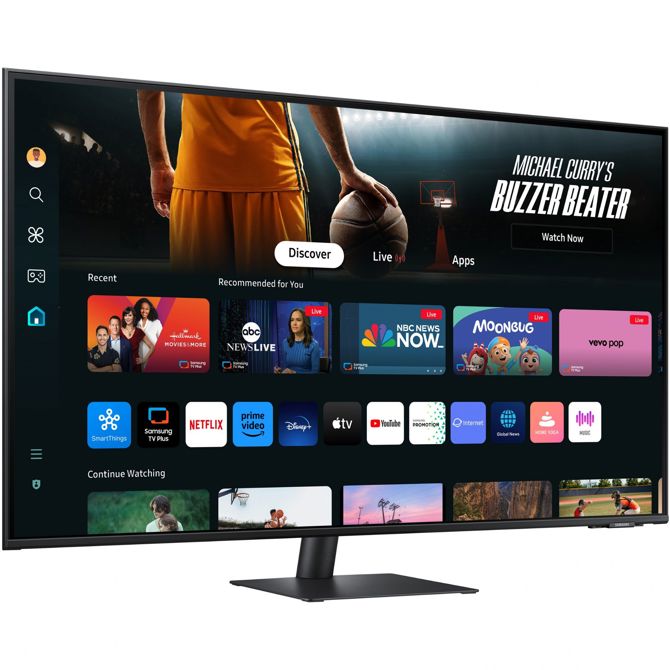 Monitor Samsung S43DM702UU M70D 109,2 cm (43), 3840 x 2160 (QHD), VA, 300 cd/m2, 16:9, 60Hz, 20W, USB_C 65W, HDMI 2