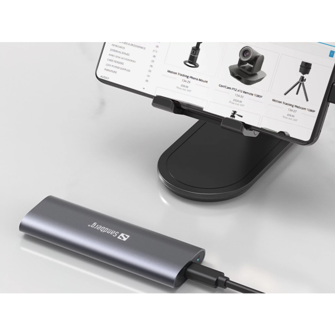 Sandberg USB 3.2 M.2 NVMe ohišje za SSD disk 6