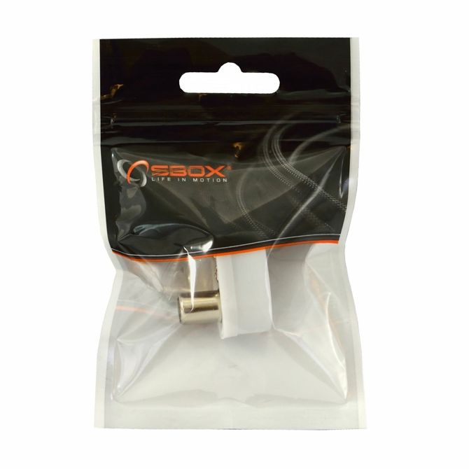 SBOX konektor koax RF M kotni 2