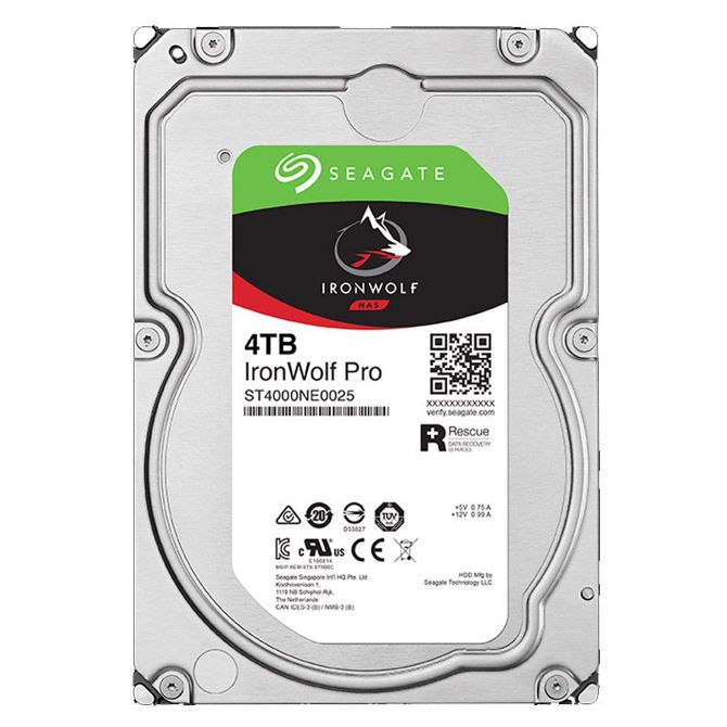 Vgradni HDD disk SEAGATE IronWolf PRO NAS 4TB 3,5 SATA3 256MB 7200rpm (ST4000NT001) trdi disk 3