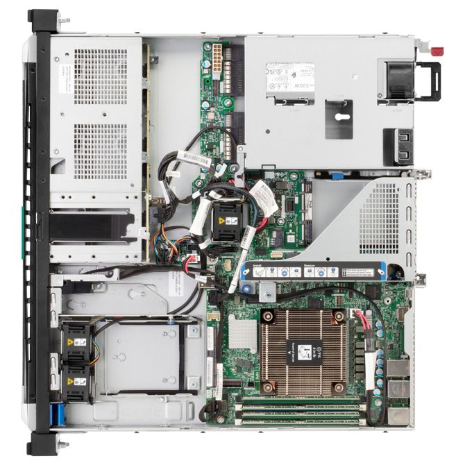 Strežnik HPE ProLiant DL20 Gen11 Intel Xeon 6333P 3.1GHz 6c 1P 1x32GB-U 4SFF NS204i-u VROC 1x800W napajalnik EU strežnik 4