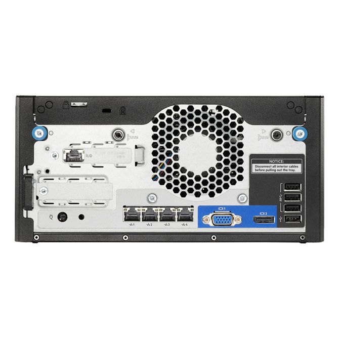 Strežnik HPE ProLiant MicroServer Gen10 Plus v2 Intel Xeon E-2314 4-jedrni 16GB-U VROC 4LFF-NHP 180W zunanji napajalnik 3