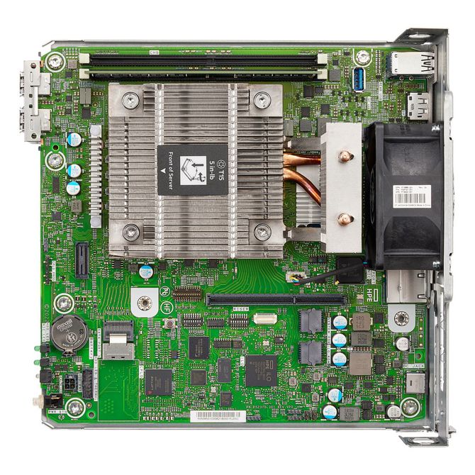 Strežnik HPE ProLiant MicroServer Gen10 Plus v2 Intel Xeon E-2314 4-jedrni 16GB-U VROC 4LFF-NHP 180W zunanji napajalnik 5