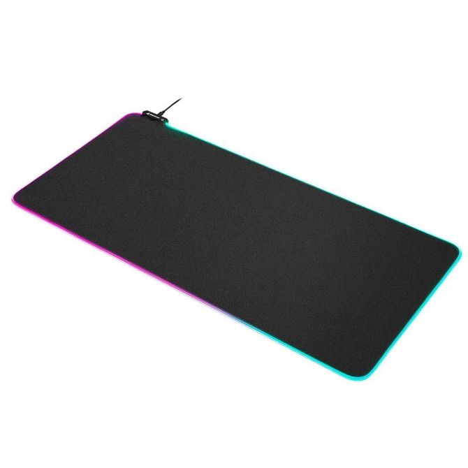 SHARKOON 1337 RGB V2 900 črna mat podloga za miško in tipkovnico 2