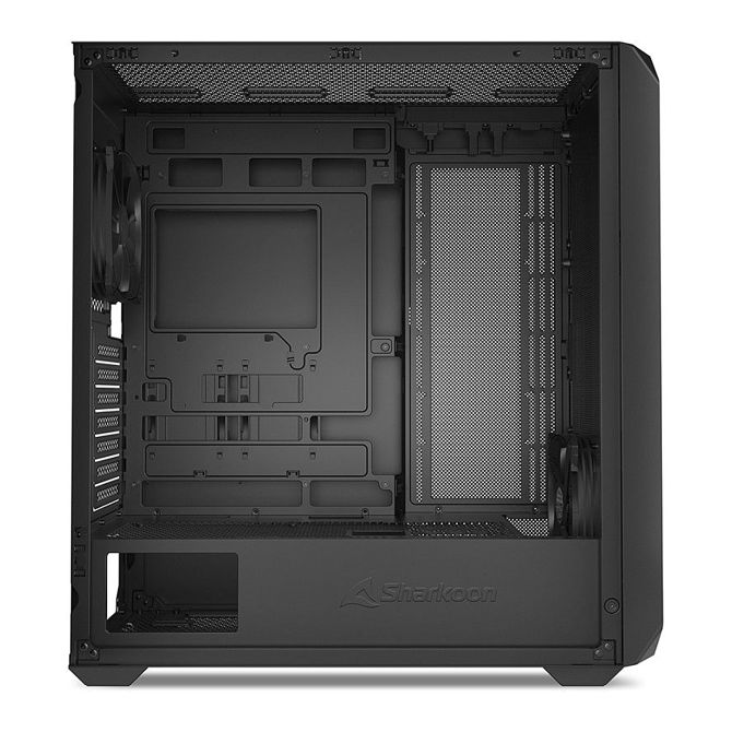 Ohišje za računalnik Sharkoon AK2 ATX črne barve 5
