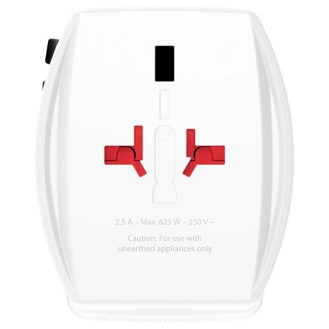 Potovalni adapter Skross 1.302974, univerzalni, do 250 V, 10 A, več kot 150 držav 3