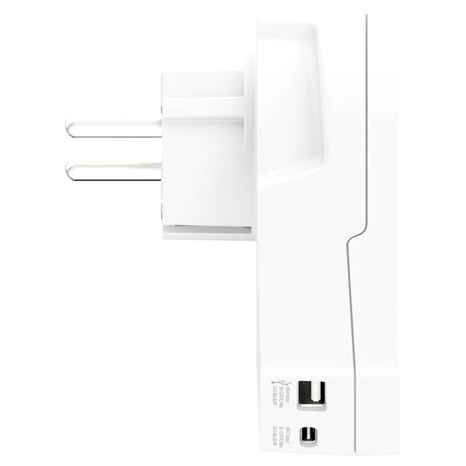 Potovalni adapter Skross 1.500295-E, univerzalna združljivost, varnostni mehanizmi, kompakten dizajn 3