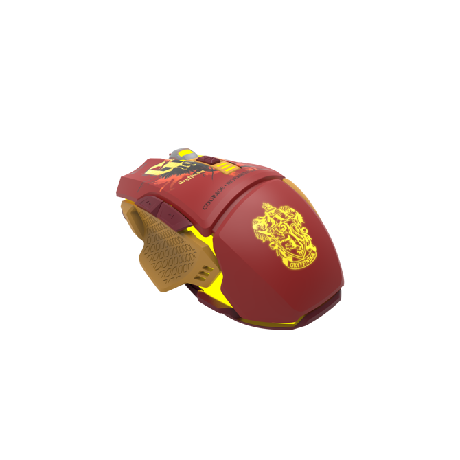 Gaming miška Spawn Harry Potter Gryffindor, 12800 DPI, 7 programabilnih gumbov, RGB osvetlitev, USB 2