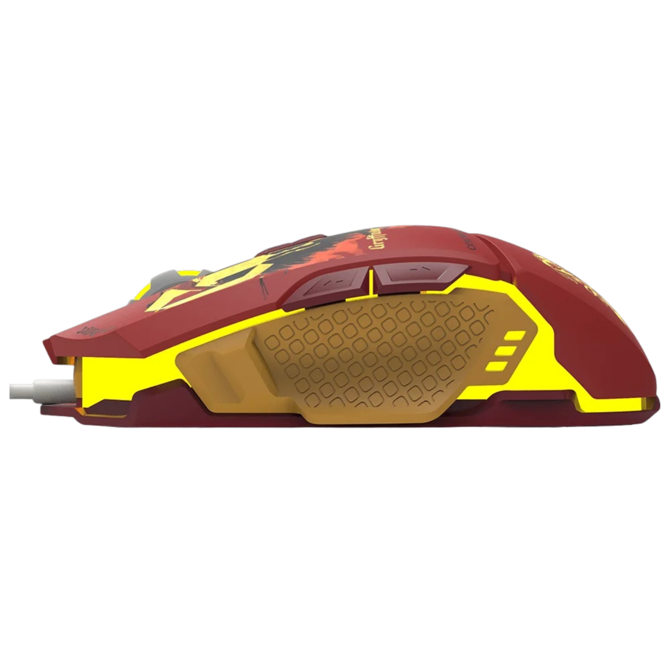 Gaming miška Spawn Harry Potter Gryffindor, 12800 DPI, 7 programabilnih gumbov, RGB osvetlitev, USB 4