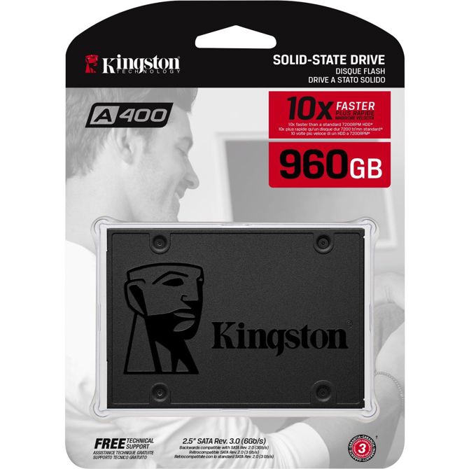 Vgradni SSD disk Kingston SSDNow A400, 2,5, 960 GB 4