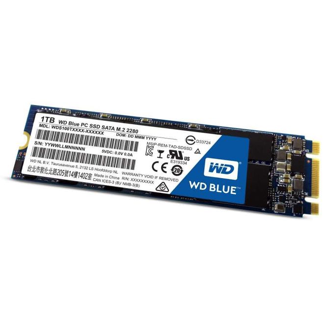 SSD disk WD Blue™ 1TB M2 (WDS100T1B0B) 4