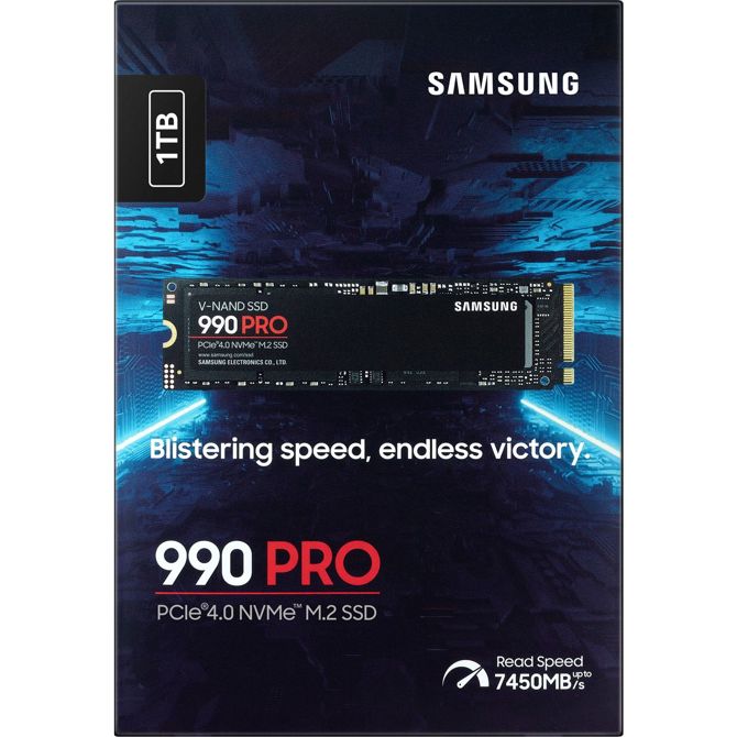 M.2 1TB Samsung 990 PRO NVMe PCIe 4.0 x 4 retail 5