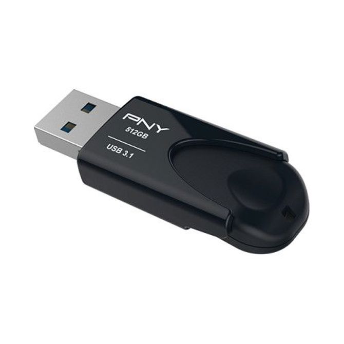 STICK 512GB USB 3.1 PNY Attaché Black 3