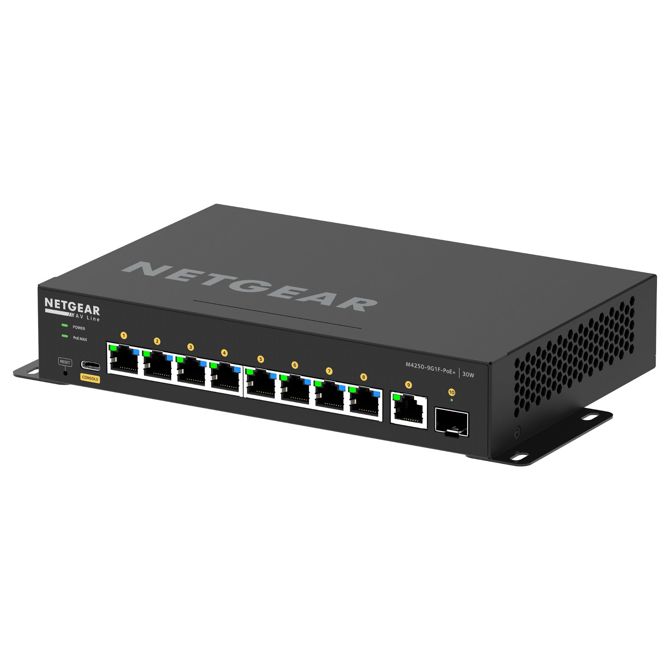 Stikalo Netgear GSM4210PD 9x RJ-45 PoE, 1x SFP, upravljano, poslovna raba 2