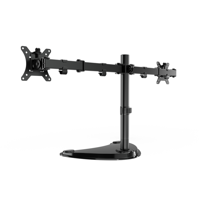 Stojalo za dva monitorja MS-D2ST-02 13”-32” 2