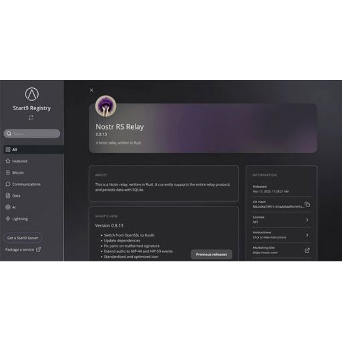 Strežnik Start9 Server One 2025, 64GB/2TB 6