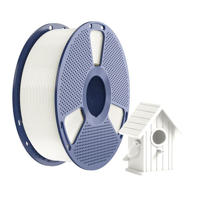 Filament Sunlu ASA, 1,75 mm, 1 kg, UV odpornost, bele barve 2