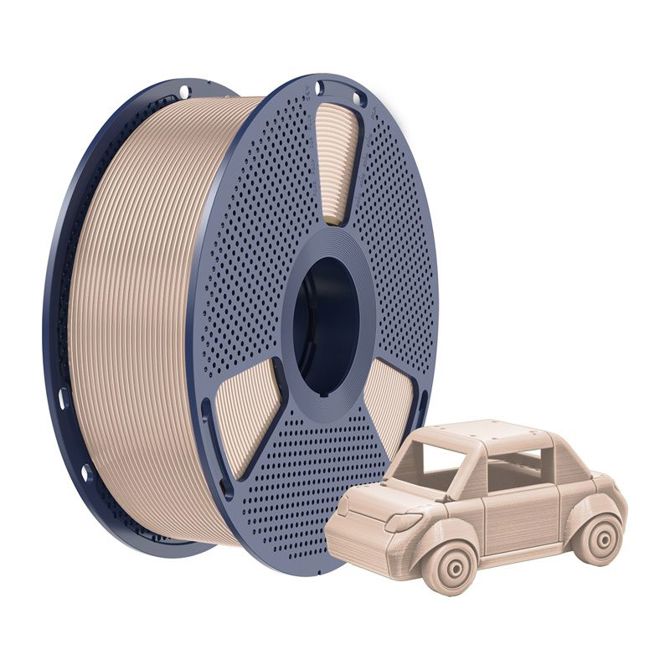 Filament za 3D tiskanje Sunlu PETG Bež, visoka vzdržljivost, odlična medplastna adhezija, odpornost na udarce, primeren za zunanjo uporabo, gostota 1,27 g/cm³ 2