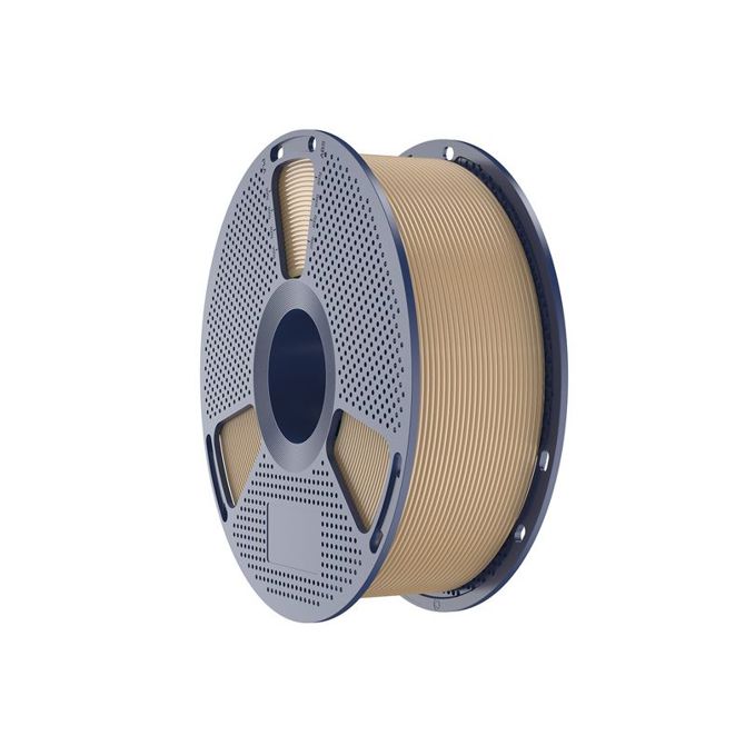 Filament za 3D tiskanje Sunlu PETG hrast visoka vzdržljivost, odlična medplastna adhezija, odpornost na udarce, primeren za notranjo in zunanjo uporabo, naravna hrastova barva 4