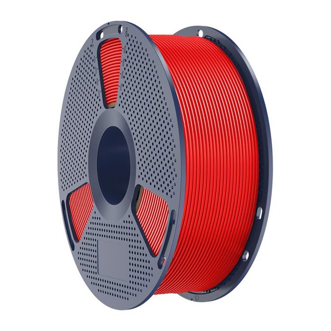 Filament za 3D tiskanje Sunlu PETG Rdeč 1,75 mm, visoka vzdržljivost, odlična medplastna adhezija, odpornost na udarce, primeren za notranjo in zunanjo uporabo 4