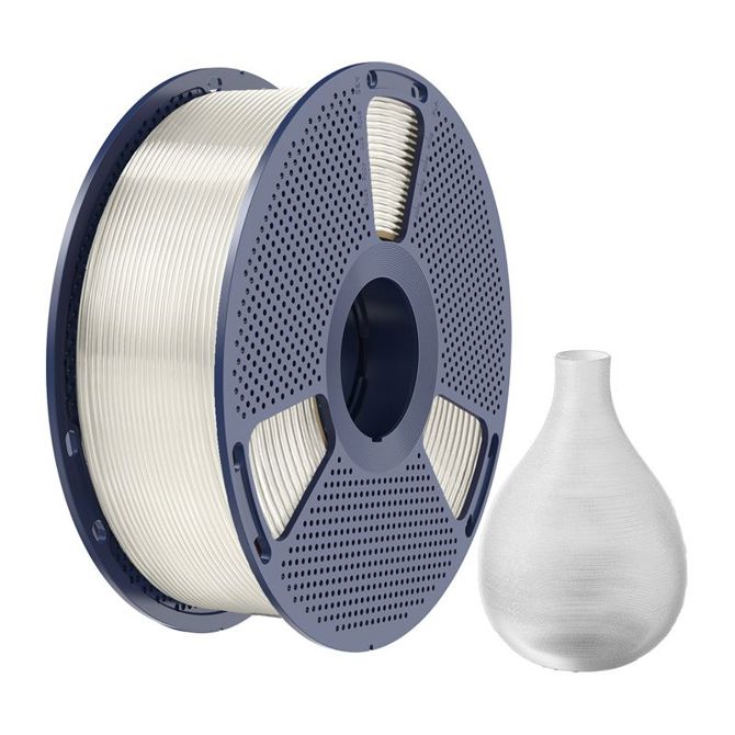 Filament za 3D tiskanje Sunlu PETG T prozoren, visoka vzdržljivost, odlična adhezija, odpornost na udarce, primeren za notranjo in zunanjo uporabo 2