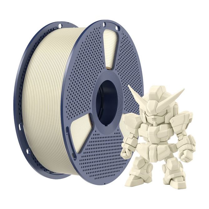 3D filament Sunlu PLA+ 2.0 BW, 1,75 mm, 1 kg, PLA+ 2.0, slonokoščene barve 2
