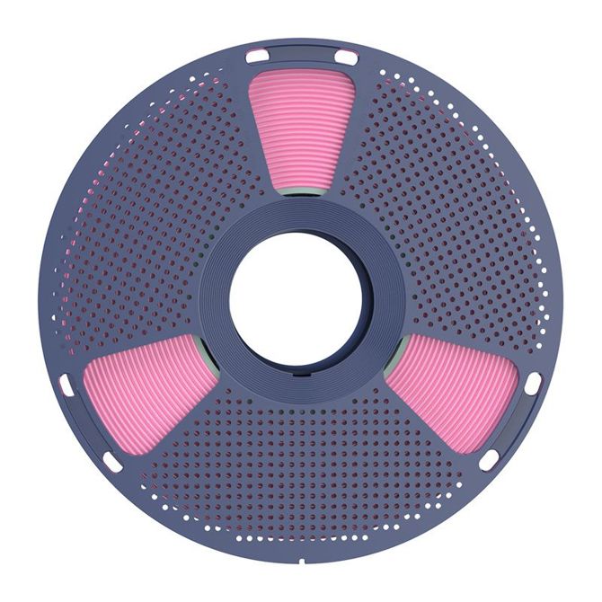 Filament za 3D tiskanje Sunlu PLA+ HS P 1,75 mm roza, visokohitrostni, visoka udarna trdnost, enakomerna navitost, odlična natančnost 3