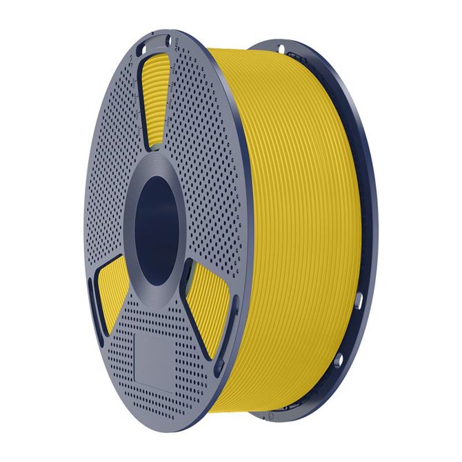 Filament za 3D tiskanje Sunlu PLA+ HS Y rumen, za visokohitrostno tiskanje, odličen oprijem, premer 1,75 mm, visoka natančnost ±0,02 mm, povečana udarna trdnost 2
