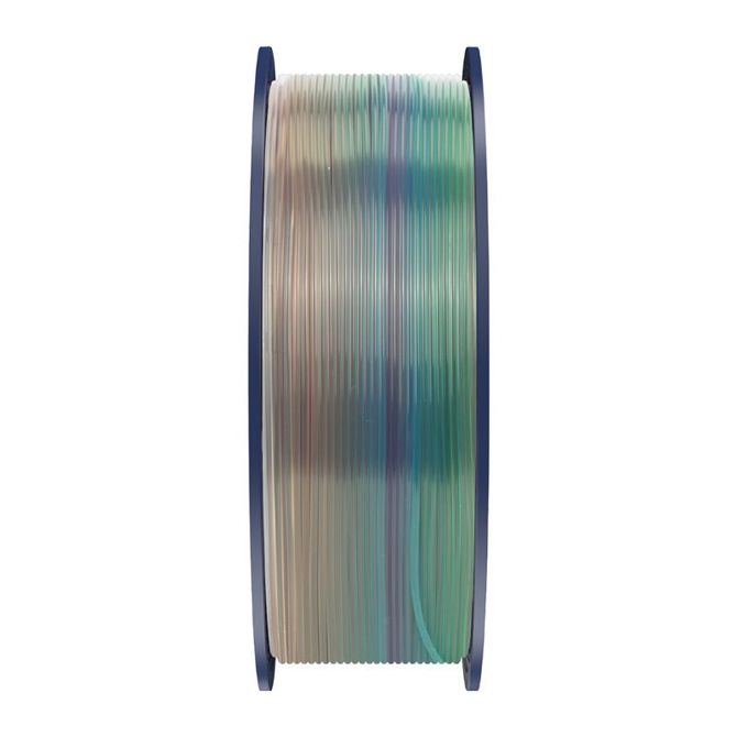 Filament za 3D tiskanje Sunlu PLA TR 04, 1,75 mm, 1 kg, prozoren mavrični, ±0,02 mm, široka združljivost 5