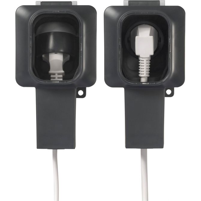 Nadometna vtičnica Sygonix SY-6670746, 1x 16 A, IP65, zaklepna zaščita, sive barve 6