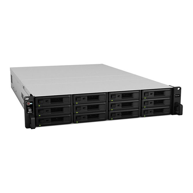 NAS sistem Synology RX1217RP 12 ležišč, do 168 TB, 5 GBe, dvojni napajalnik, enostavna razširitev 6