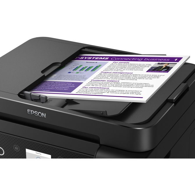 Tiskalnik Epson EcoTank ET-3850, 3in1/A4/Wi-Fi/WLAN/ADF/Duplex 3