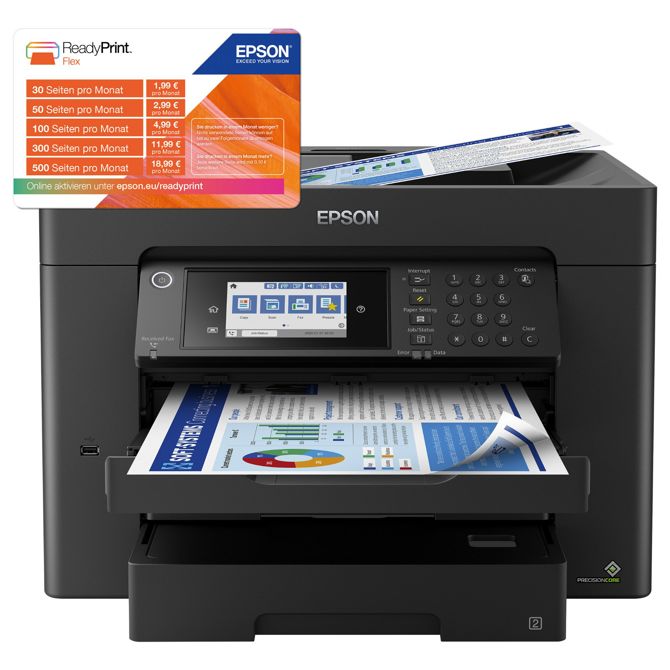 Tiskalnik Epson WorkForce WF-7840DTWF 4v1/A4/A3/LAN/WLAN/ADF/obojestransko tiskanje 3