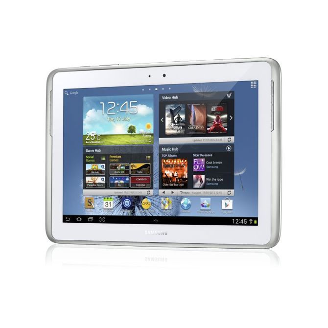 Tablični računalnik Samsung Galaxy Note 10.1 N8000 3G bele barve 3