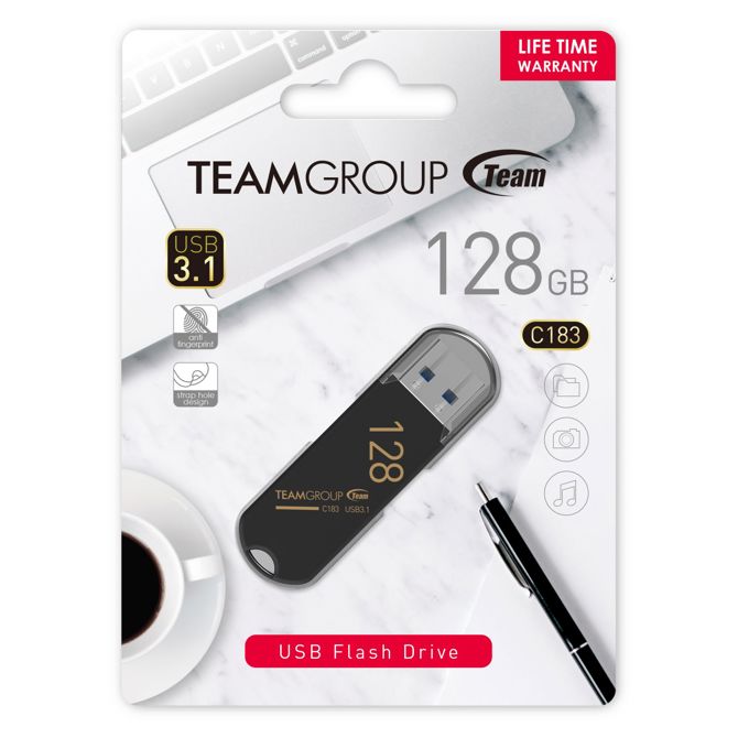 Teamgroup 128GB C183 USB 3.2 spominski ključek 5