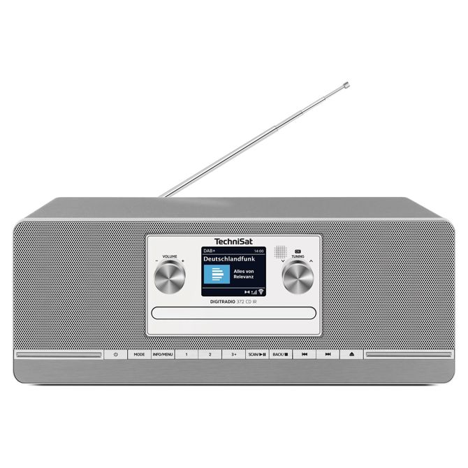 Technisat DigatRadio 372 CD IR srebrna 2